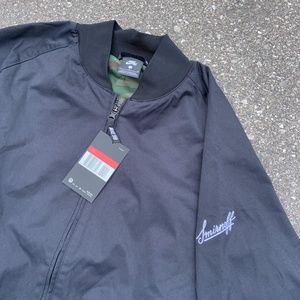 NEW Nike SB Bomber Canvas Jacket Smirnoff Logo
